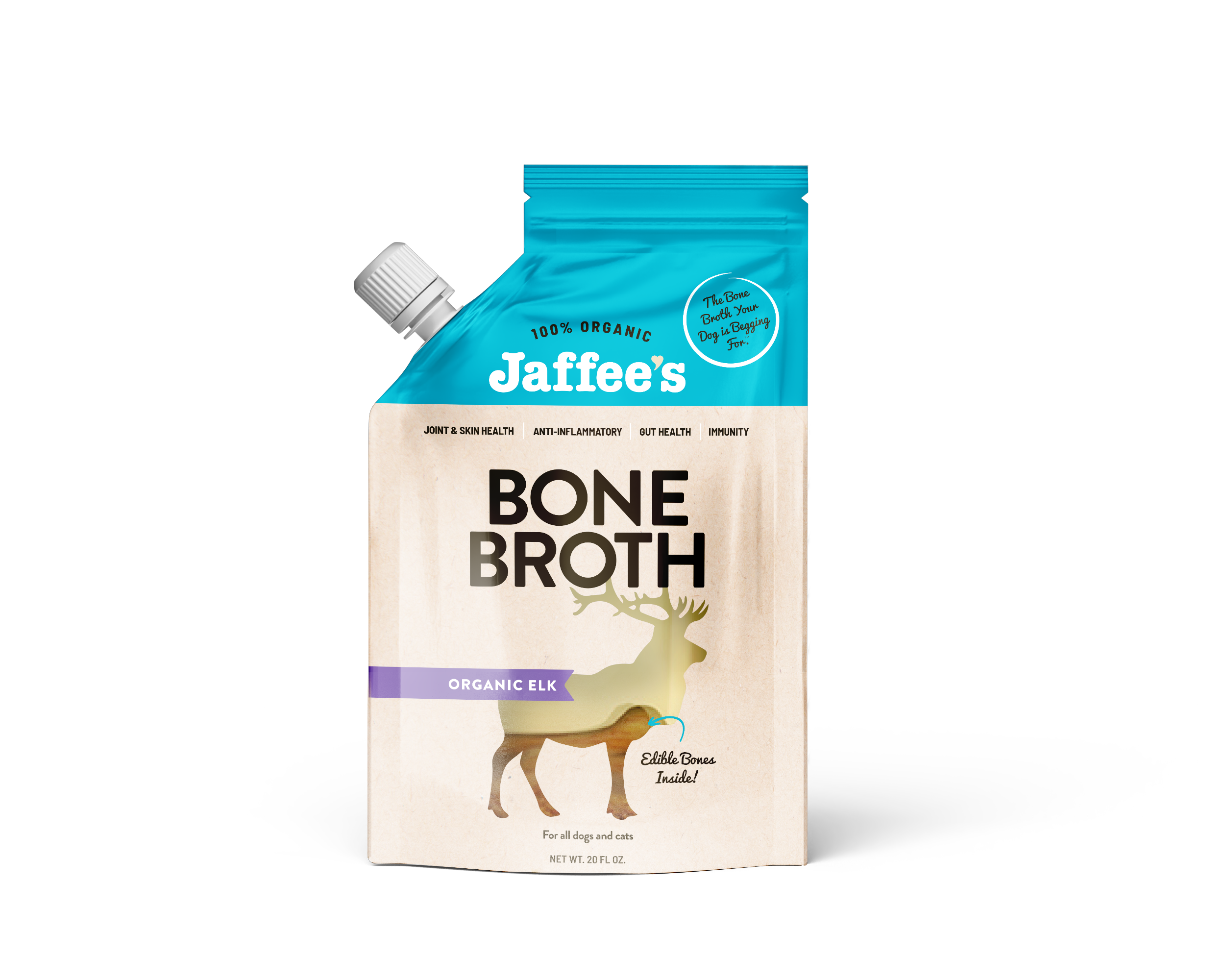 ELK Bone Broth - 20 oz Pouch