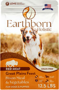 Earthborn Dog Unrefined Ancient Grains Smoked Bison 25Lb