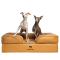 Noah & Paw Orthopedic Sofa Bed | Camel | Medium