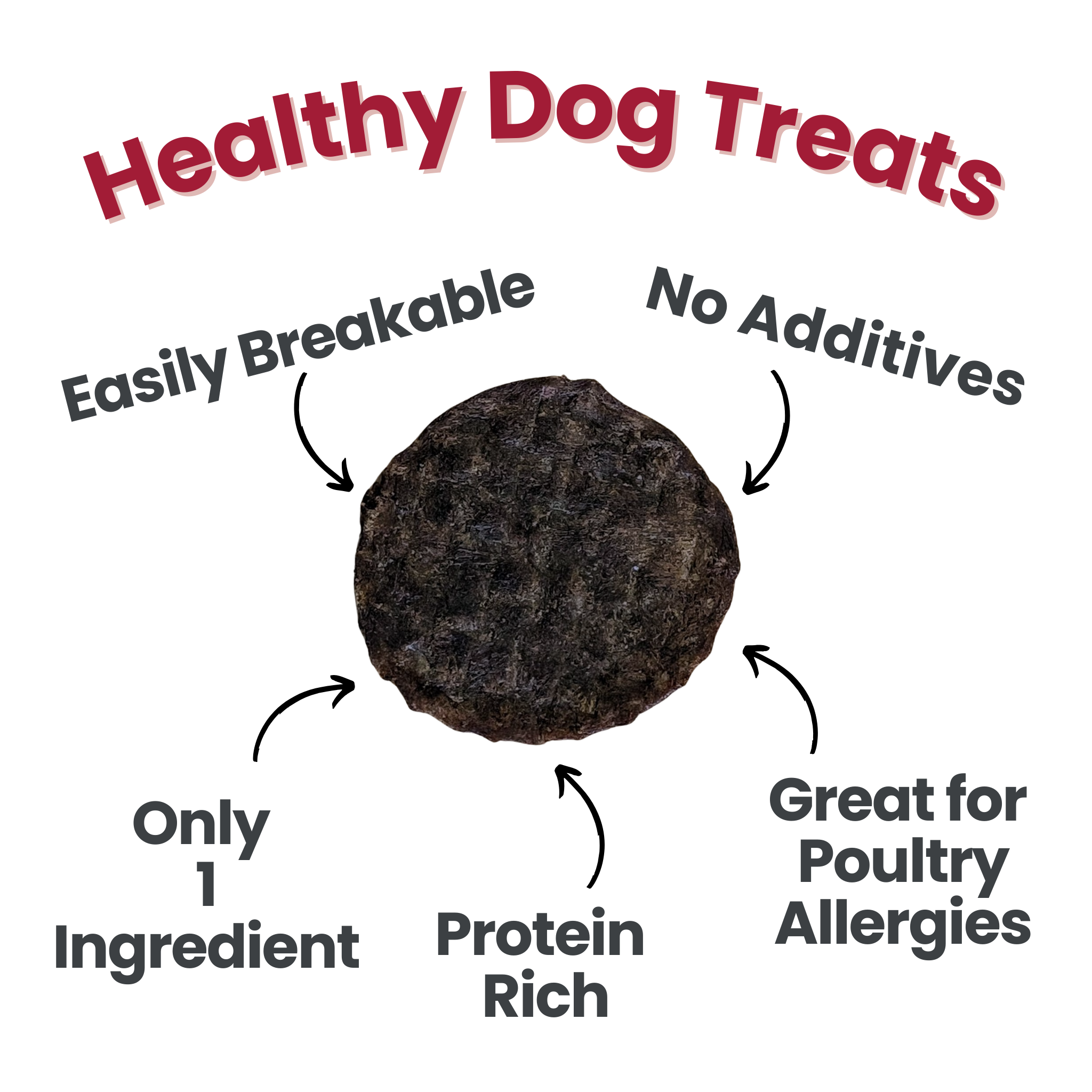 Beef Chips Dog Treats | 4 oz