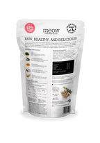 Meow Chicken & King Salmon Freeze Dried Cat Food|9.9oz: 9.9oz