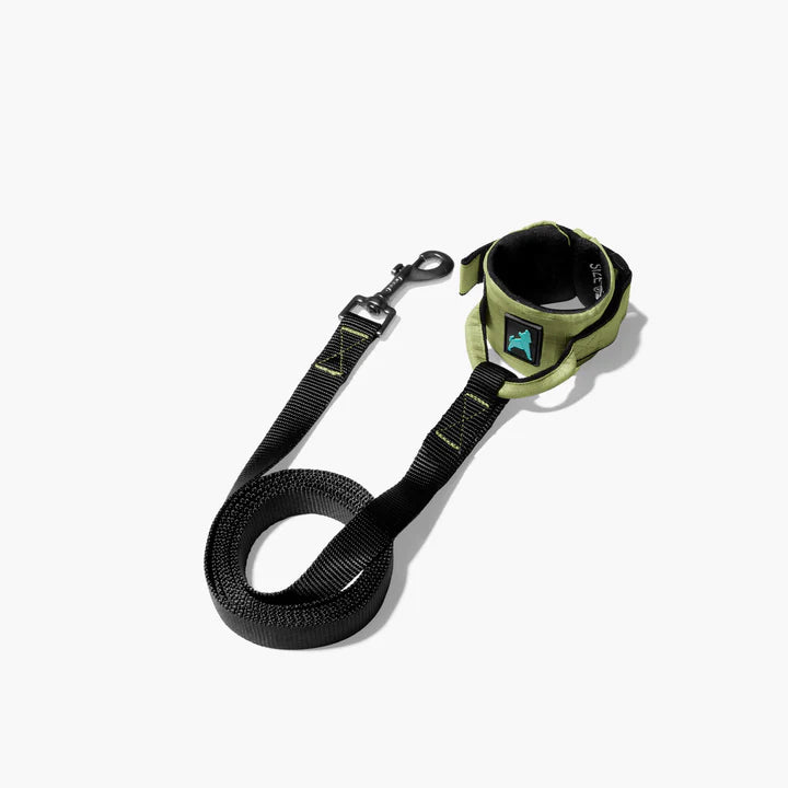 Ripstop Wristband Hands-Free Leash | Green | 6 Foot