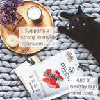 Meow Chicken & King Salmon Freeze Dried Cat Food1.76oz|9.9oz: 1.76oz