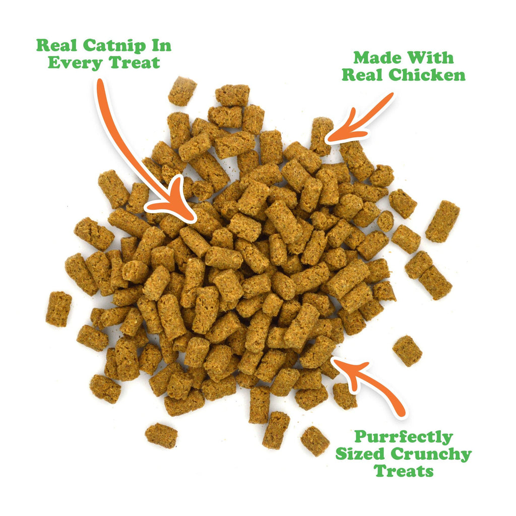 Meowijuana® Crunchie Munchies Chicken Cat Treats