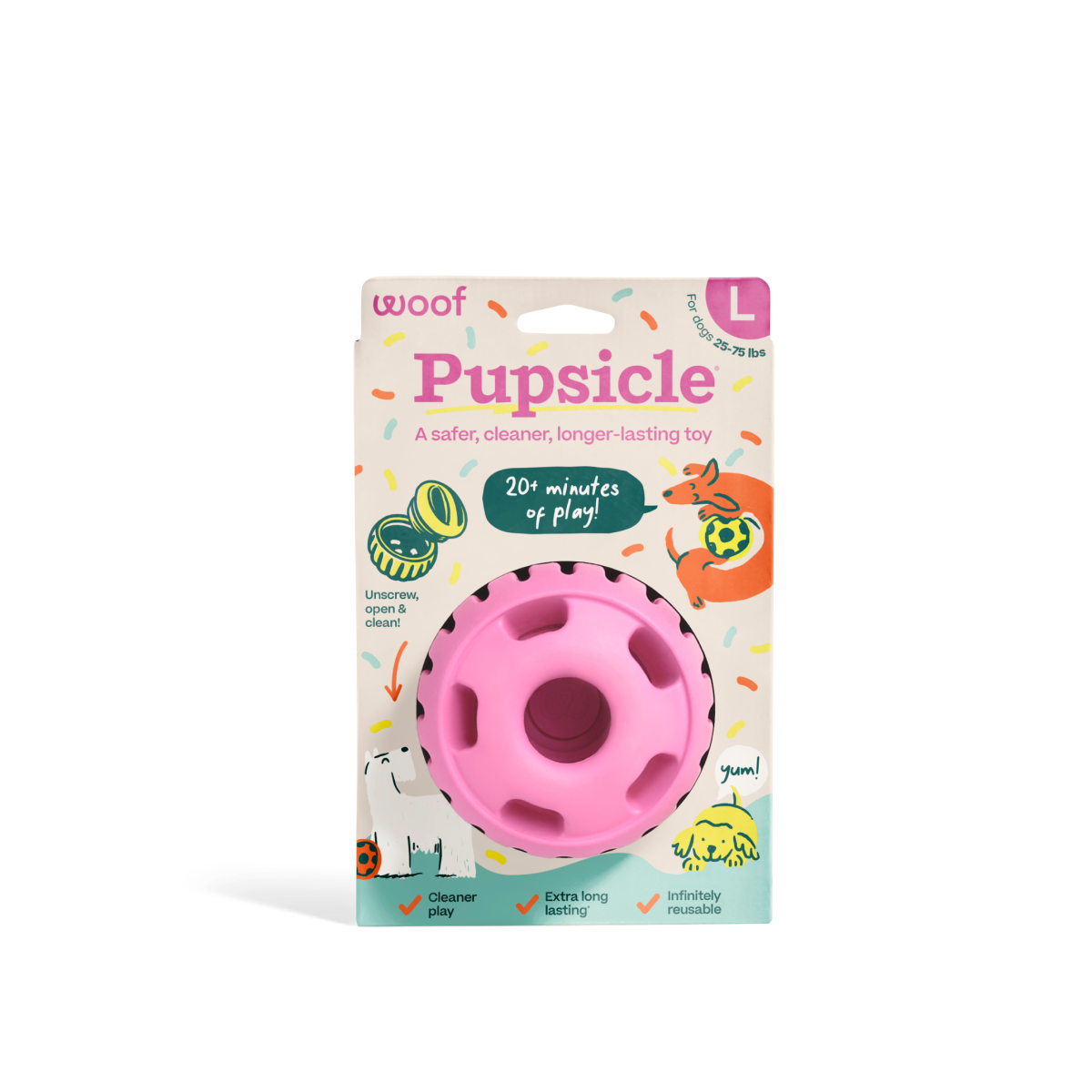 Party Pupsicle: Blue / Large