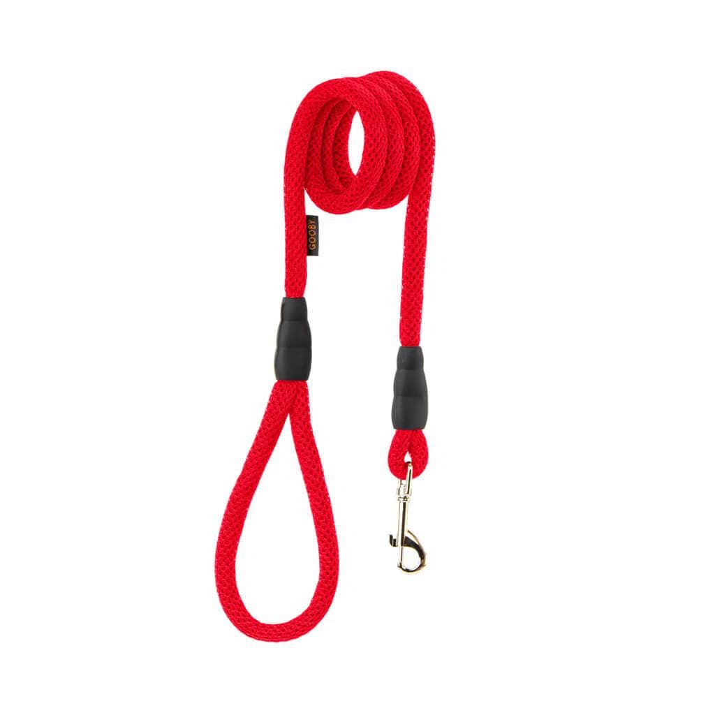 Mesh Leash | Red | 4 Foot