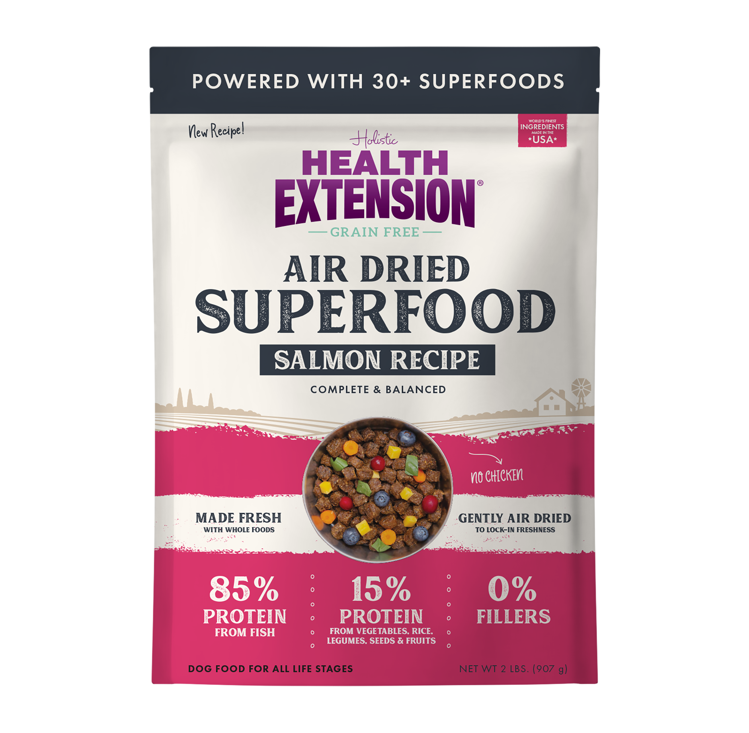 Air Dried Superfoods Salmon Recipe: 2 lb