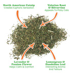 Meowijuana® Jar of Catnibas® Catnip Lemongrass Pawty Mix