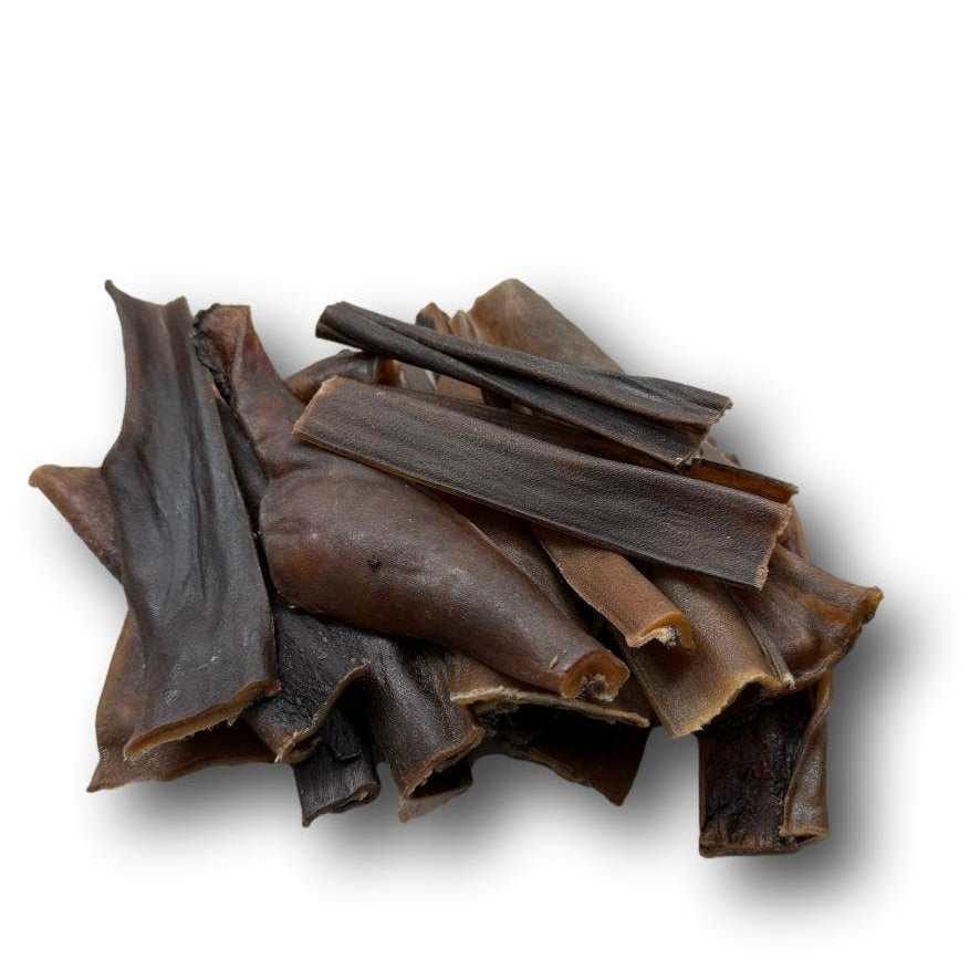 Baked Deer Skin Strips | All-Natural Venison Dog Chews