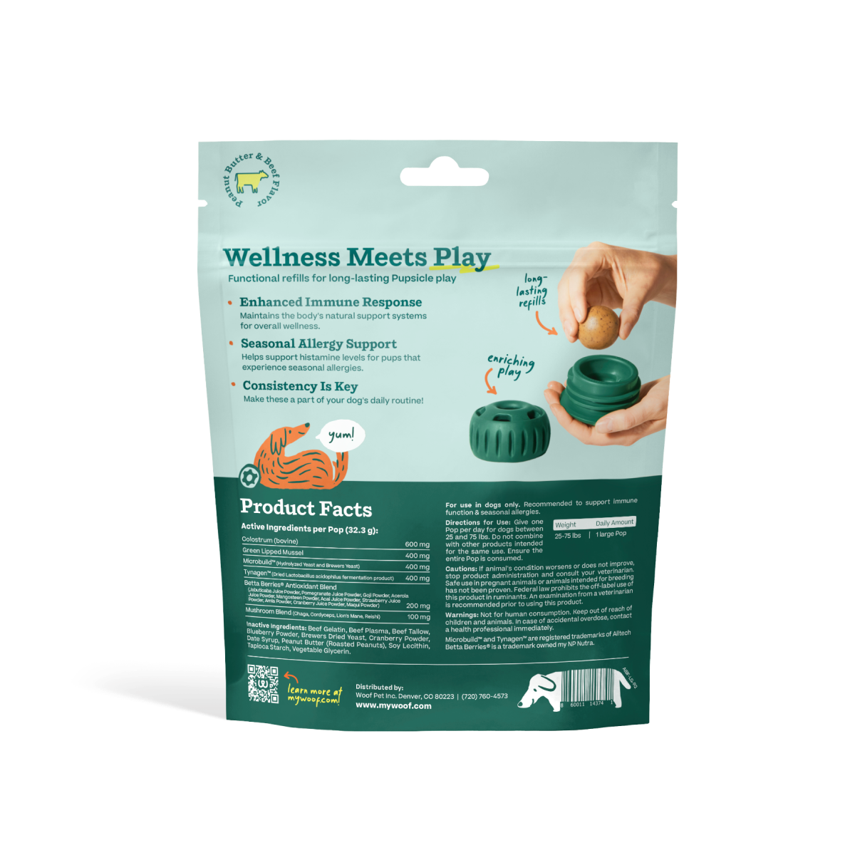 Allergy Support Wellness Pops | Small