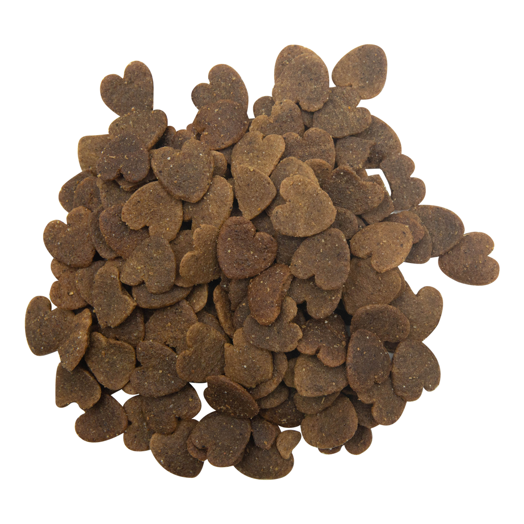 Crunchy Heart Shaped Treats - Chicken: Small