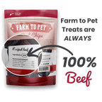 Beef Chips Dog Treats | 4 oz