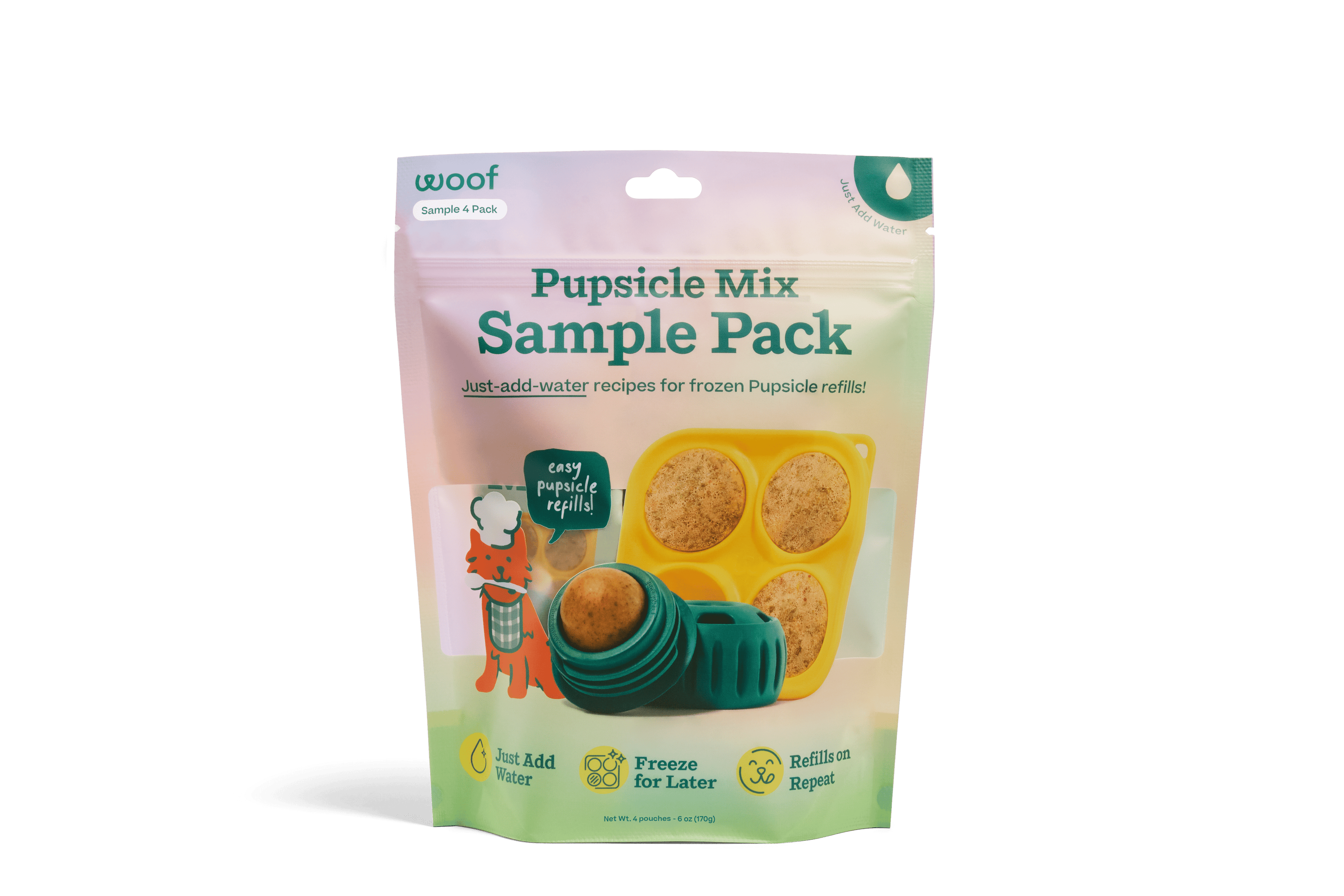 Pupsicle Treat Mix - 4 Pack Sampler: 4 Pack Sampler