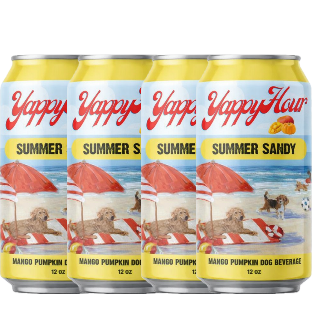 Yappy Hour Summer Sandy Dog Beer | 12 oz
