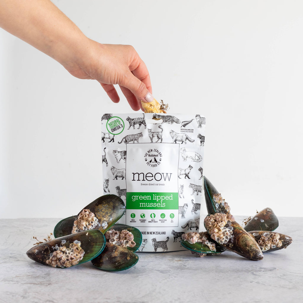 Meow NZ Green Mussel Treats 1.76oz