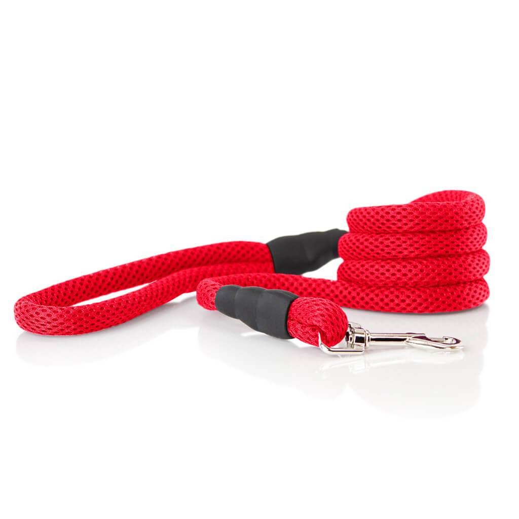 Mesh Leash | Red | 4 Foot