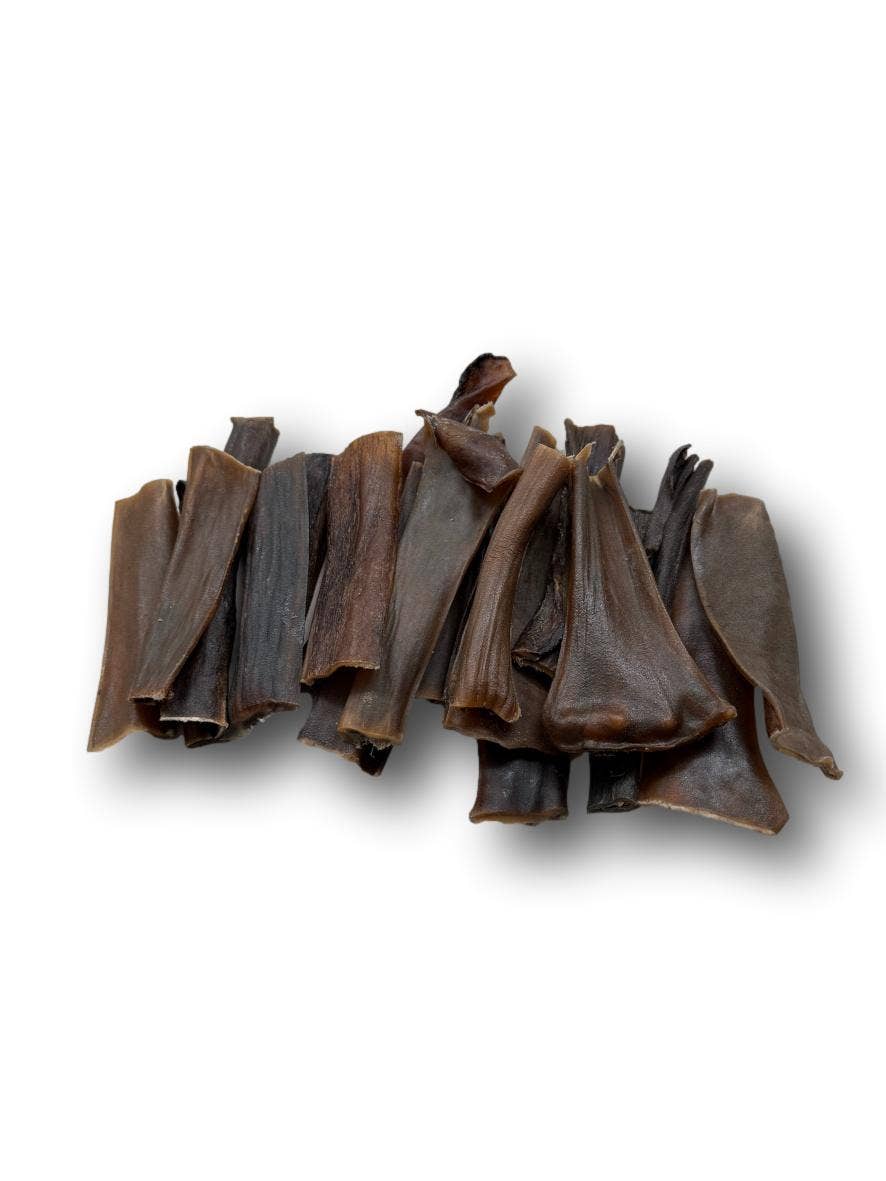 Baked Deer Skin Strips | All-Natural Venison Dog Chews