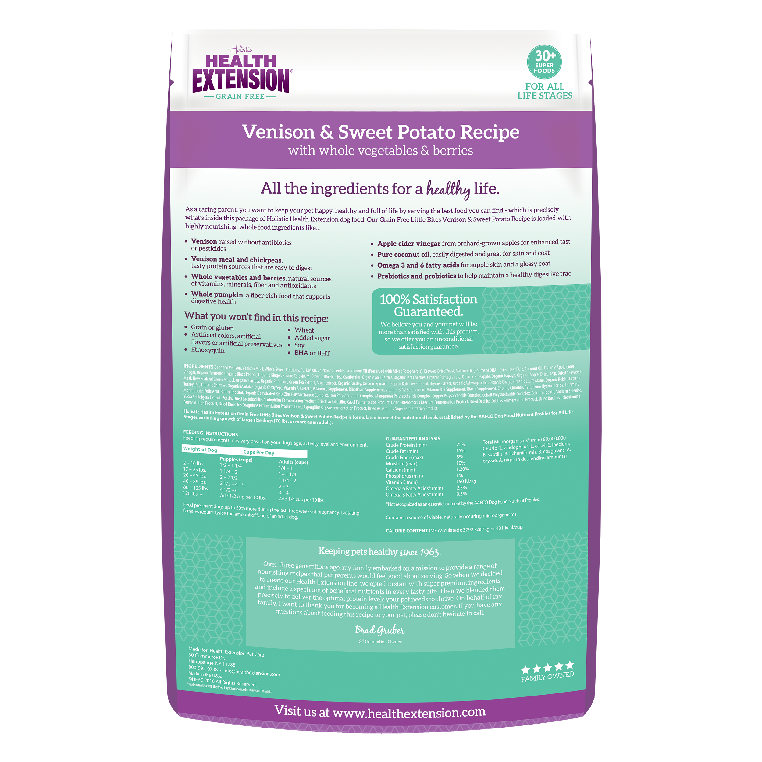 Grain Free Venison & Sweet Potato Little Bites Recipe: 12lb