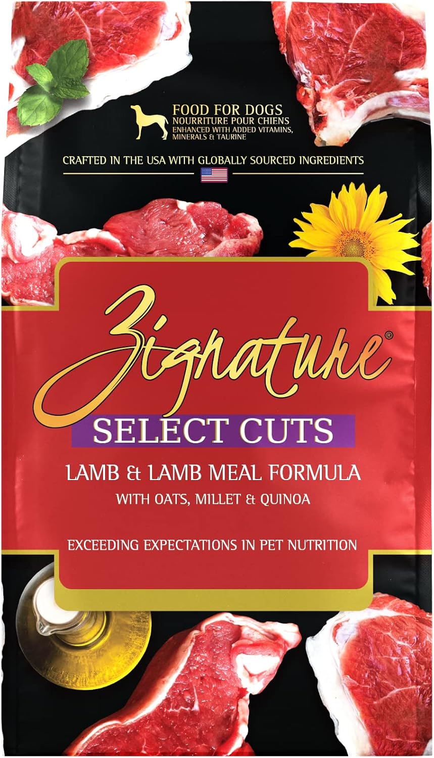 Zignature Dog 4lb. Select Cut Lamb