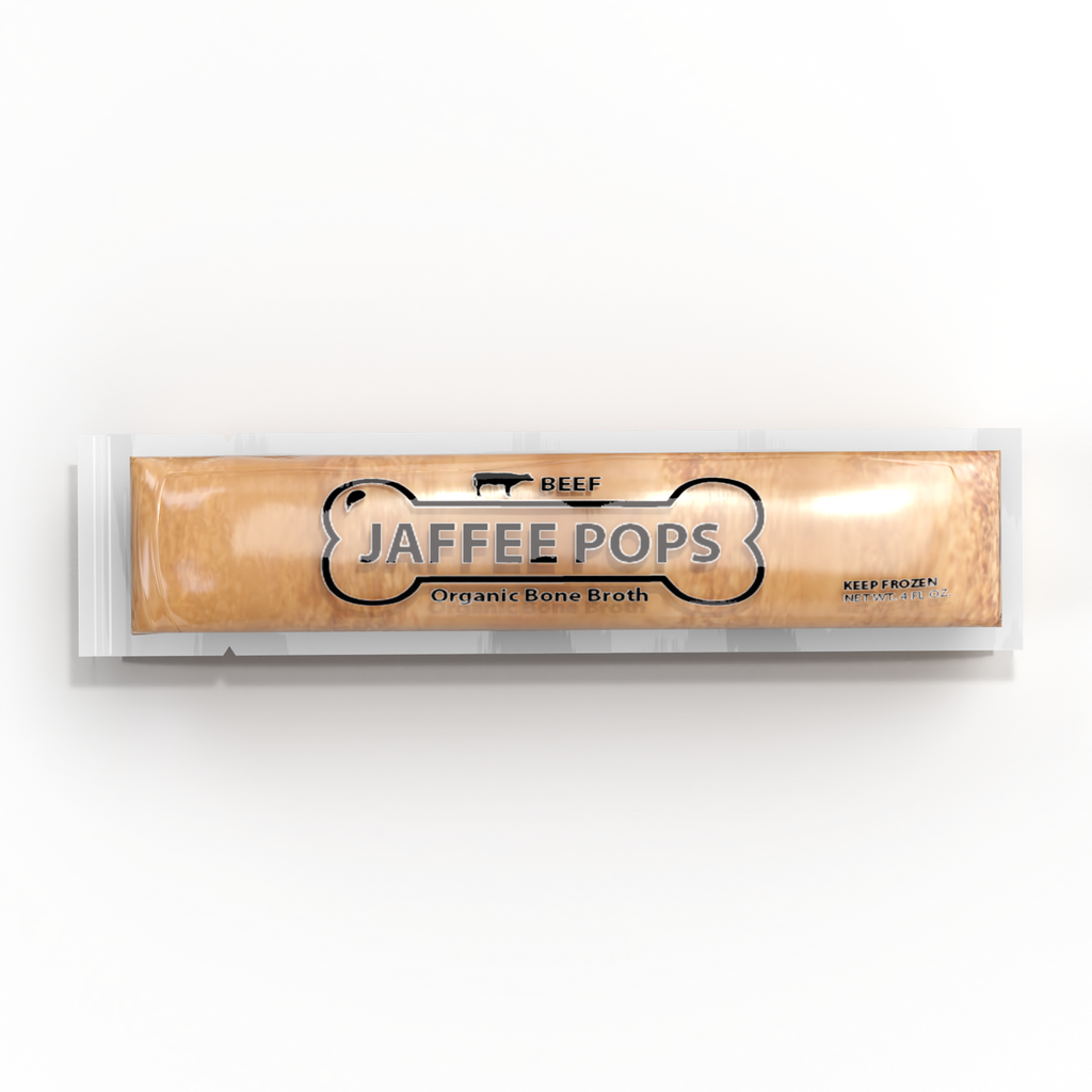 Organic Beef Bone Broth Pops | Frozen Dog Treat | 4 oz
