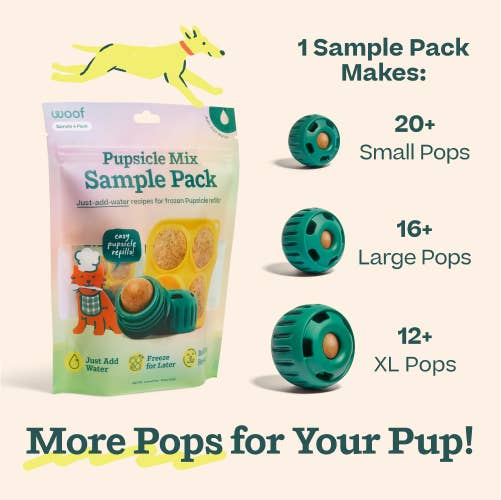 Pupsicle Treat Mix - 4 Pack Sampler: 4 Pack Sampler