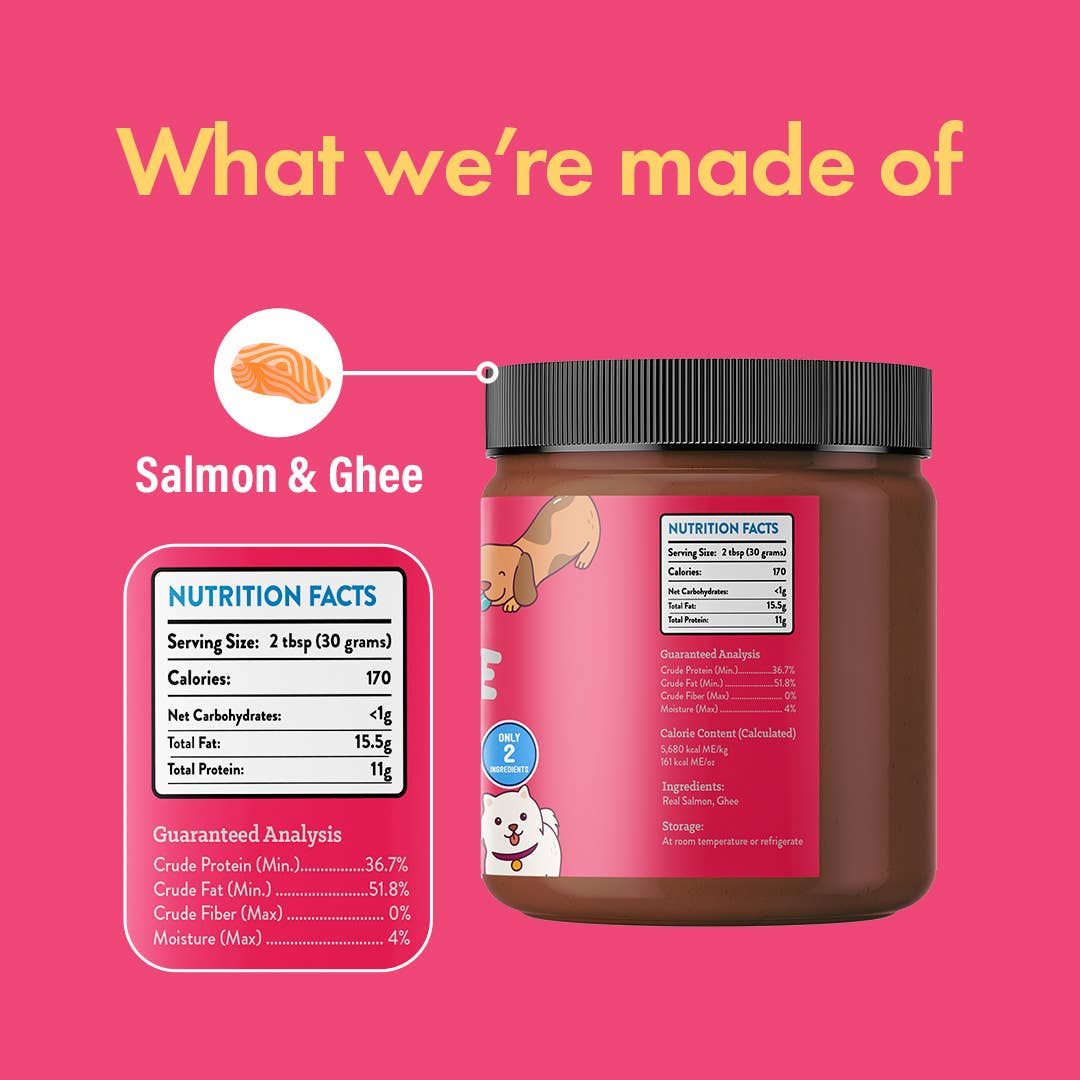 Salmon and Ghee Meat Spread | NEW 12oz Jar