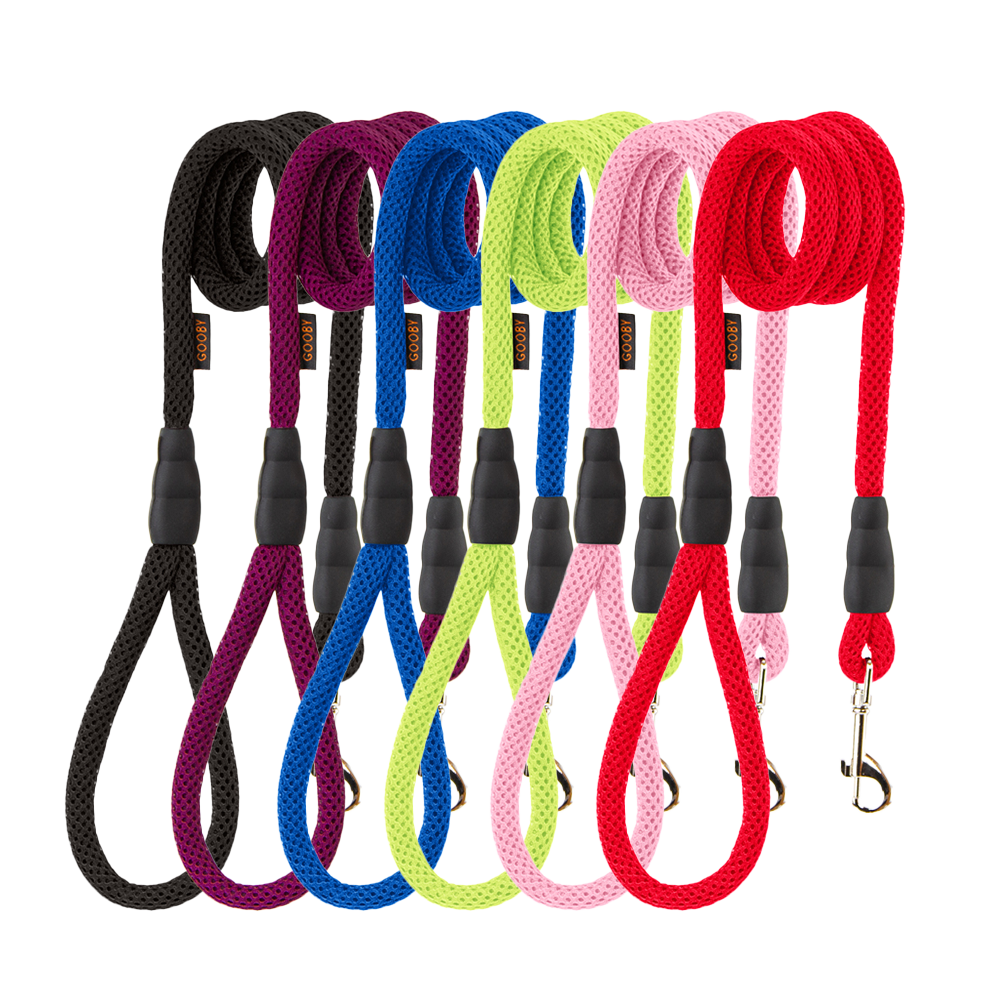 Mesh Leash | Red | 4 Foot