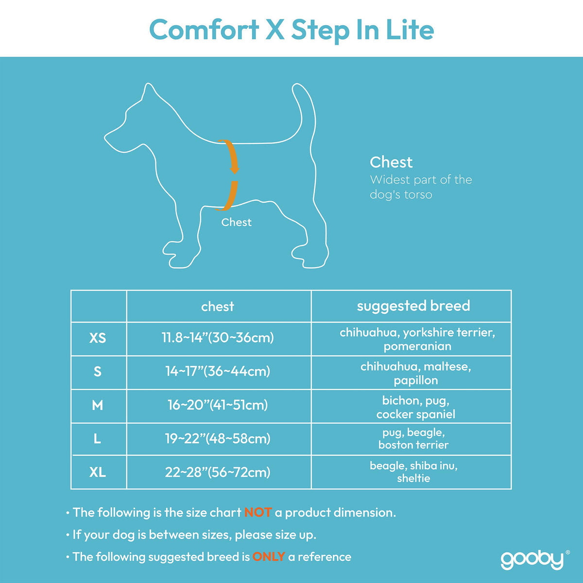 #04234 - Comfort X Step In Lite Harness: Pink / Small Chest (14-17")
