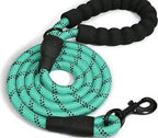 Training Leash | Turquoise | 15 Foot Braided Rope