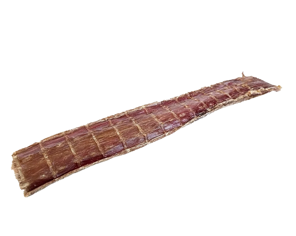 Beef Chomper (Flattened Esophagus) | 11–12” Natural Dog Chew