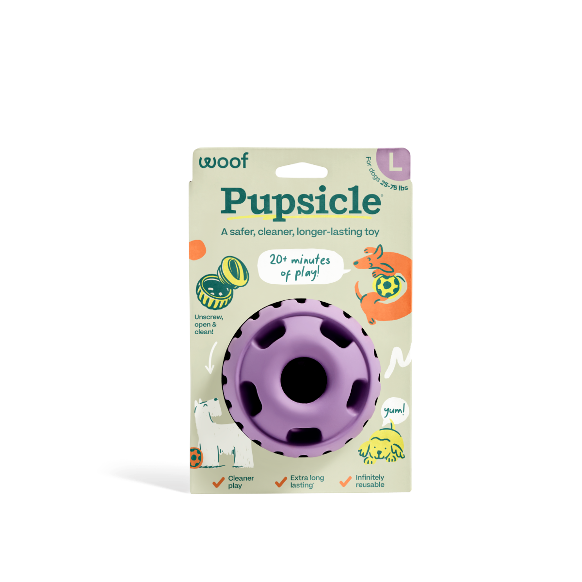 The Pupsicle - Lavender: Small