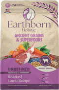 Earthborn Holistic Unrefined Ancient Grains & Superfoods Dry Dog Food Roasted Lamb 4lb