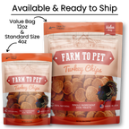 Turkey Chips Dog Treats: 12oz