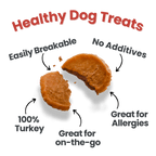 Turkey Chips Healthy Dog Snack Pack Bundle (24 pack): 24