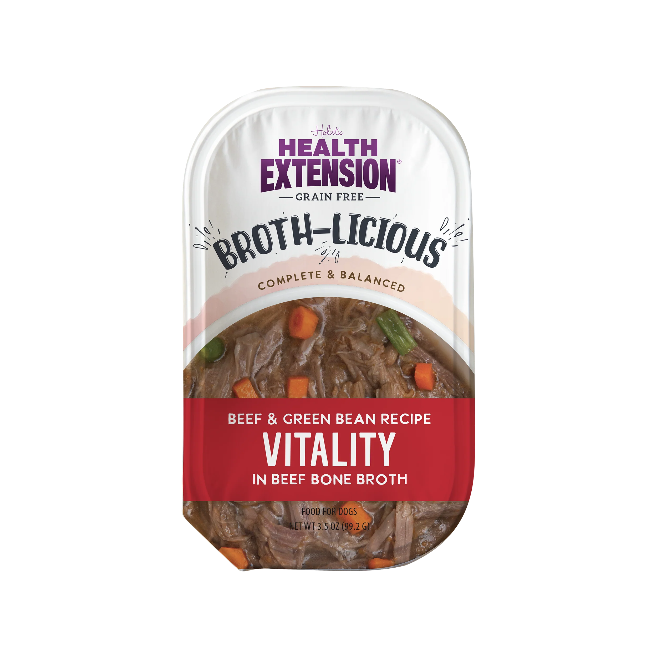Heatlh Extnesion Broth A Lixious Beef & Green Bean