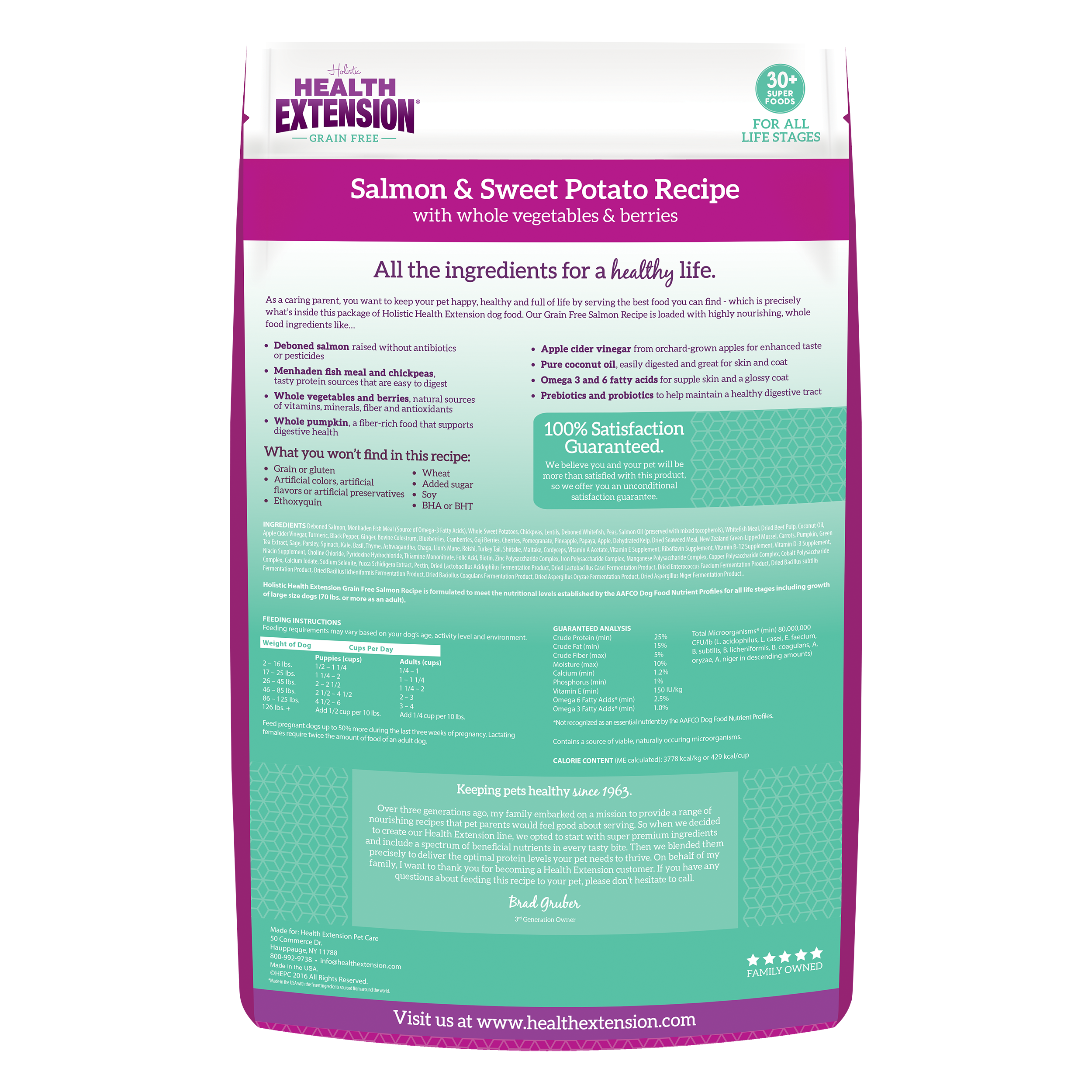 Grain Free Salmon & Sweet Potato Recipe: 4 lbs