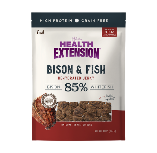 Bison & Fish Jerky: 4oz