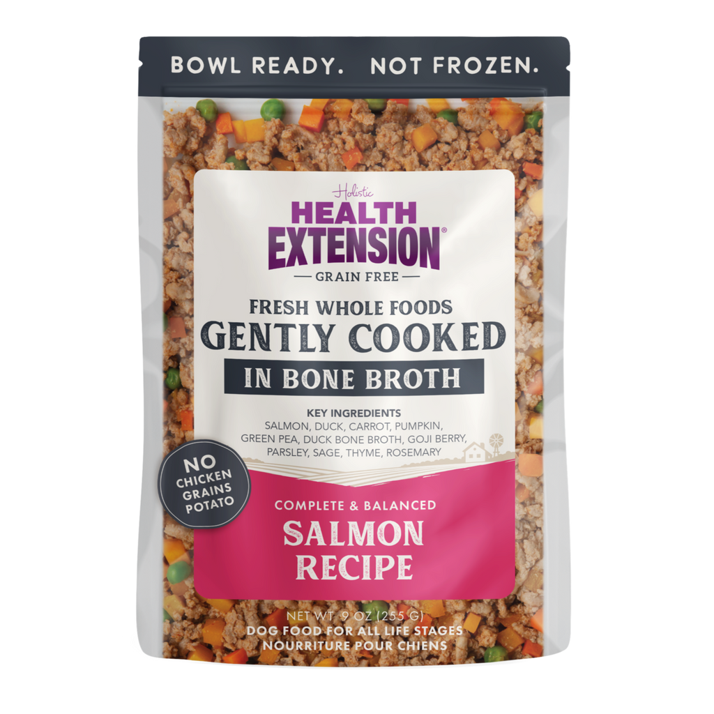 Gently Cooked Grain Free Salmon Recipe: 9oz pouch 5 pack