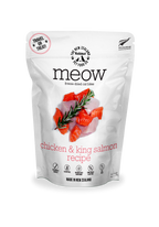 Meow Chicken & King Salmon Freeze Dried Cat Food1.76oz|9.9oz: 1.76oz
