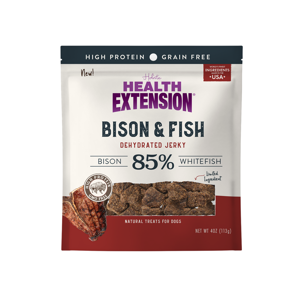 Bison & Fish Jerky: 14oz