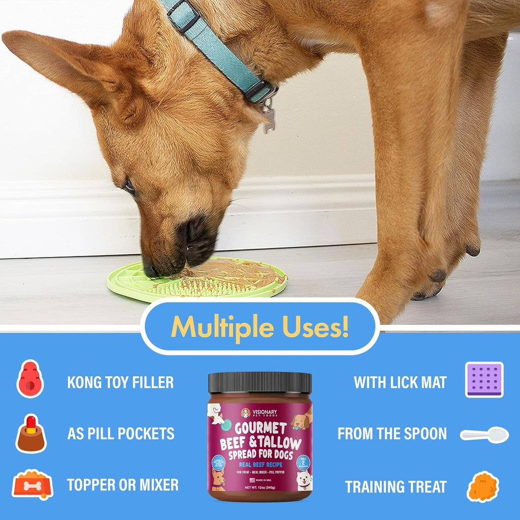Beef & Beef Tallow Dog Meat Spread | 12 oz