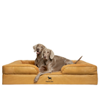 Noah & Paw Orthopedic Sofa Bed | Camel | Large