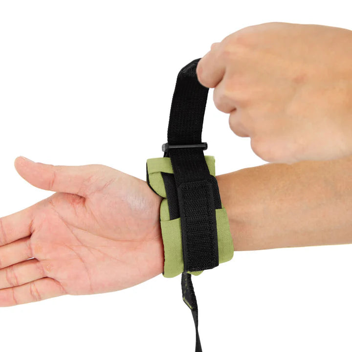 Ripstop Wristband Hands-Free Leash | Green | 6 Foot