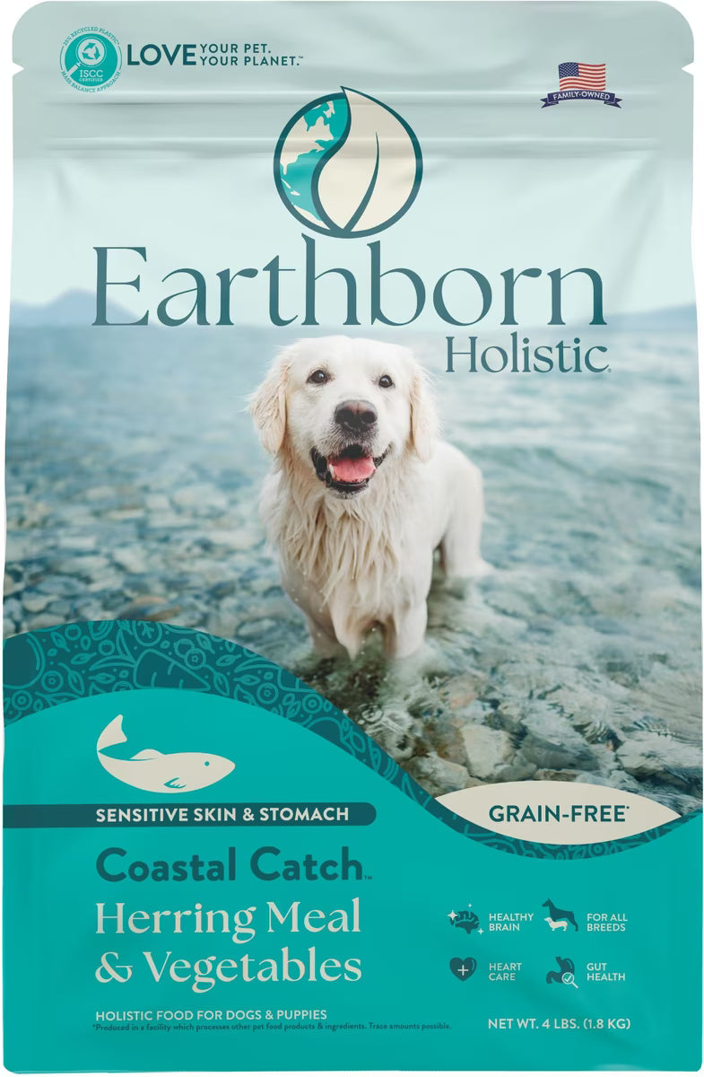 Earthborn Dog Grain Free Coastal Catch 4Lb