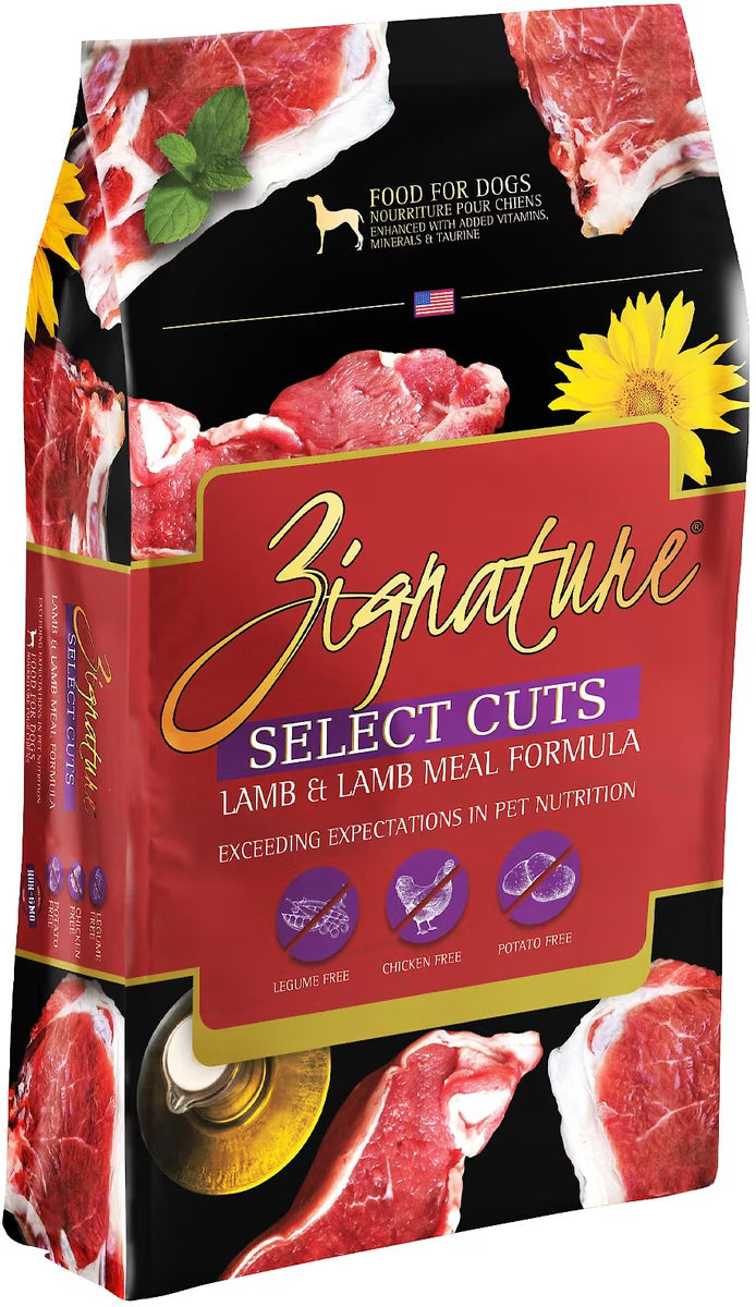 Zignature Dog 12.5Lb Select Cut Lamb