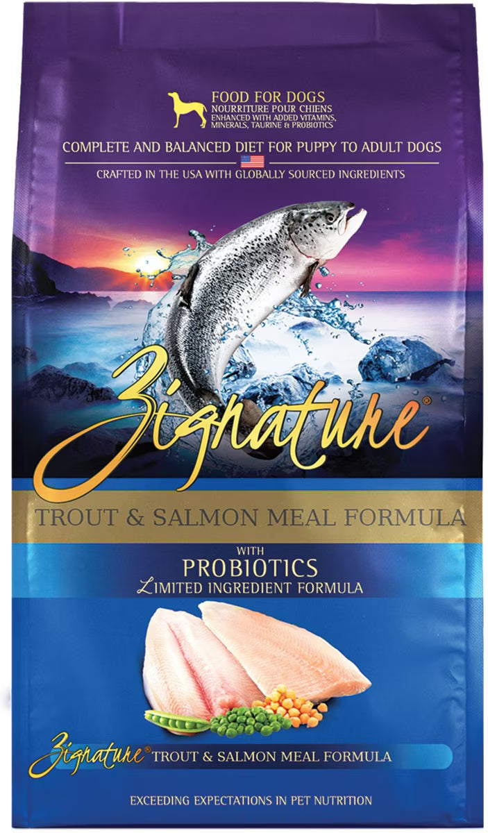 Zignature Dog 4Lb.  Wild Trout Salmon