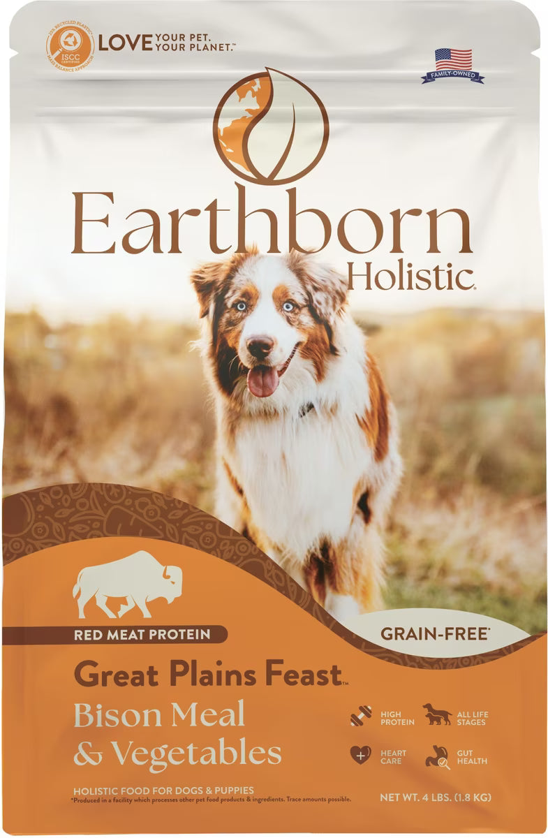 Earthborn Dog Grain-Free Great Plains Feast 4lbs.