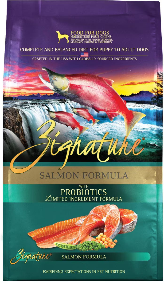 Zignature Dog 4Lb.  Salmon