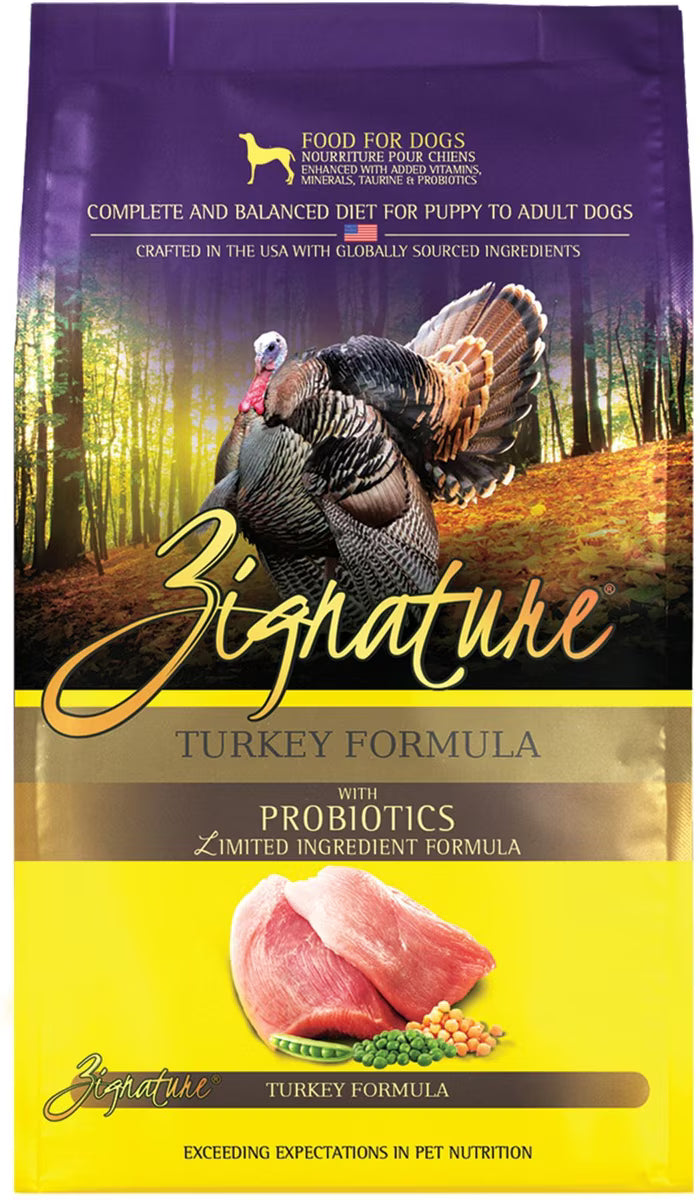 Zignature Dog 4Lb.  Select Cut Turkey