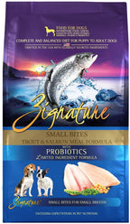 Zignature Dog 4Lb. Small Bite Trout Salmon